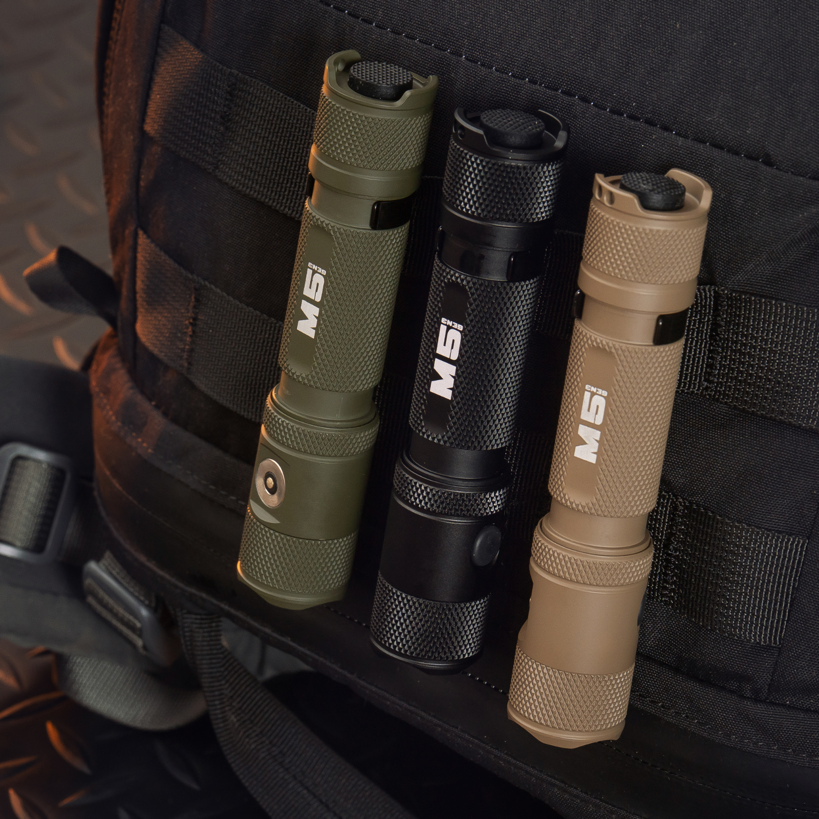 M5 Gen3 EDC Flashlight - 2030 Lumens High Power Tactical | Powertac