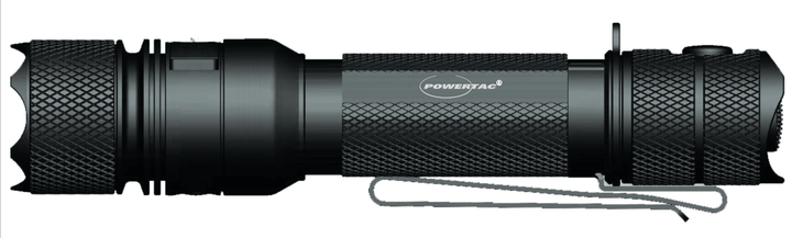 E9 GEN5 Long Throw- 3,000 Lumen Tactical EDC Flashlight - Powertac