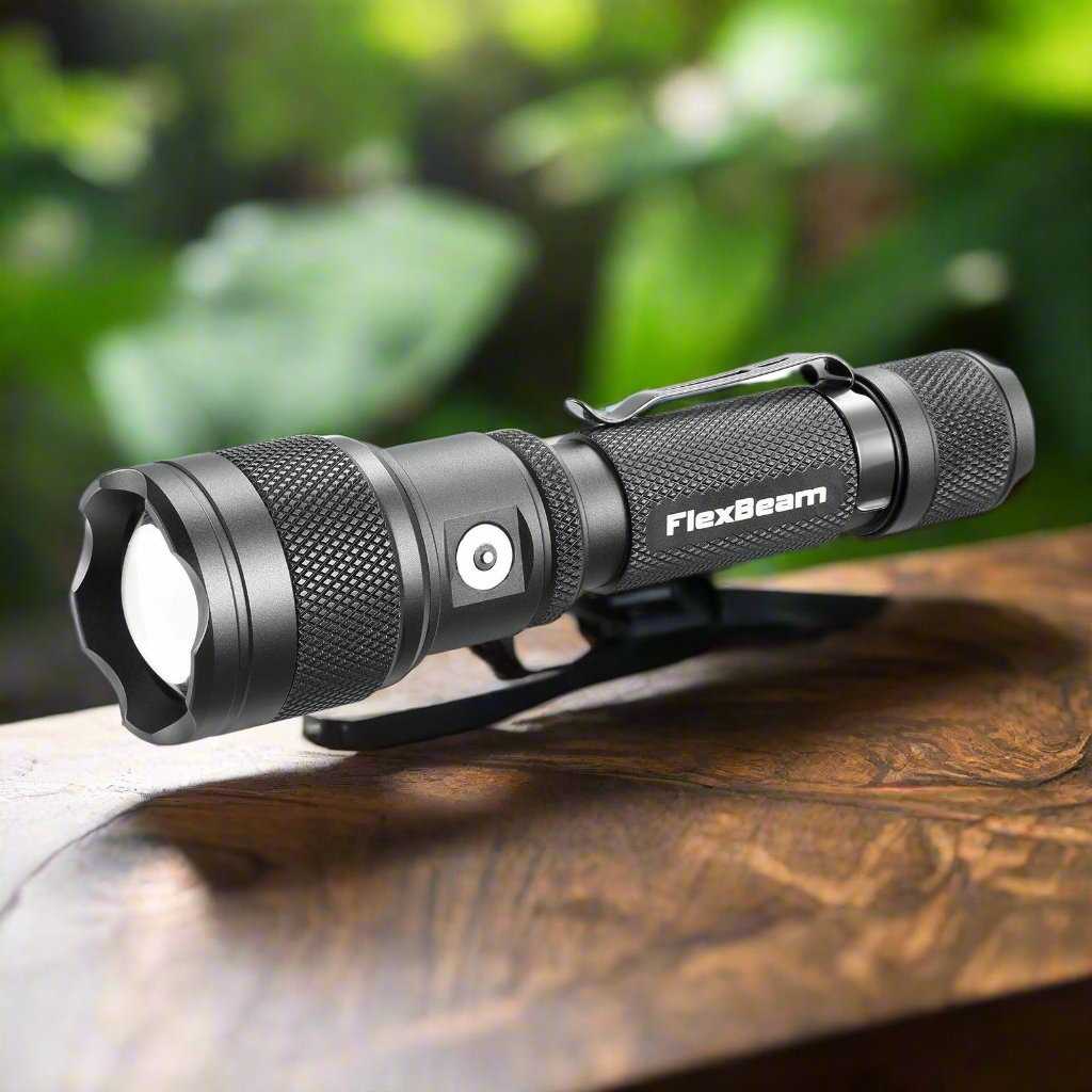 FlexBeam- 1200 Lumen Adjustable Beam Flashlight FlexBeam- 1200 Lumen Adjustable Beam Flashlight