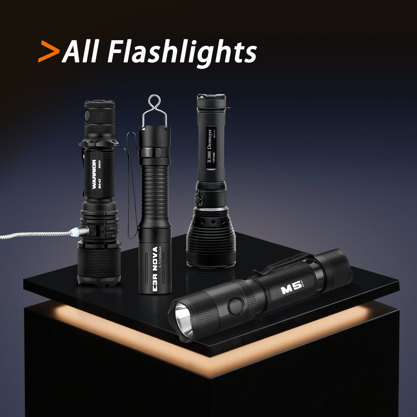 All Flashlights - Powertac