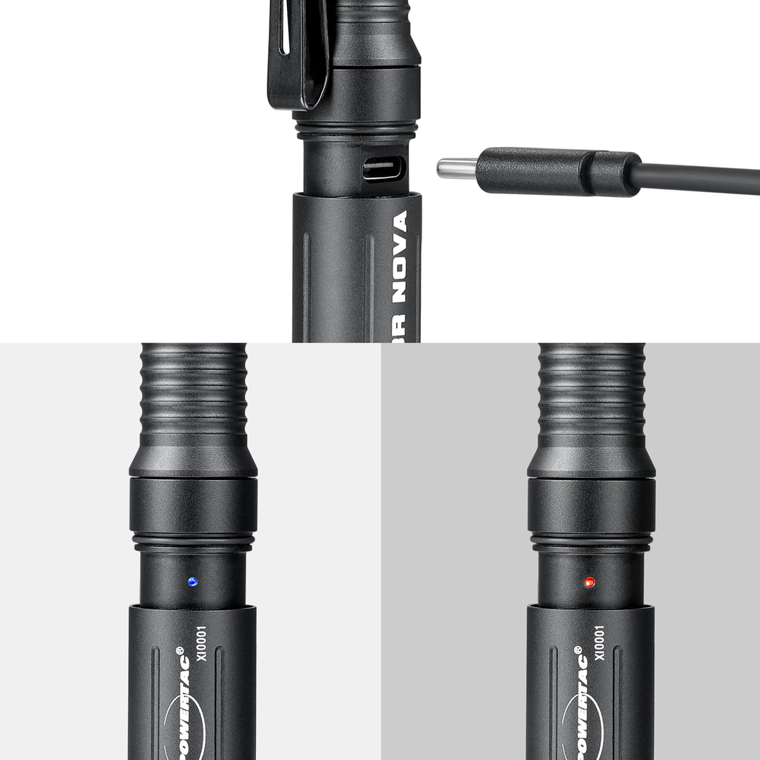 E3R Nova- 820 Lumen Rechargeable Flashlight