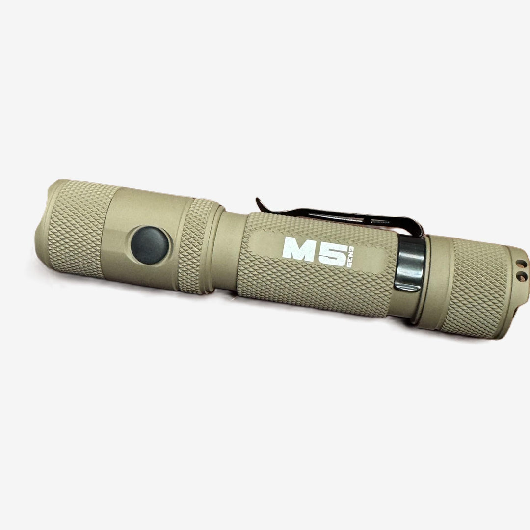 M5 Gen3 EDC Flashlight - 2030 Lumens High Power Tactical M5 Gen3 EDC Flashlight - 2030 Lumens High Power Tactical