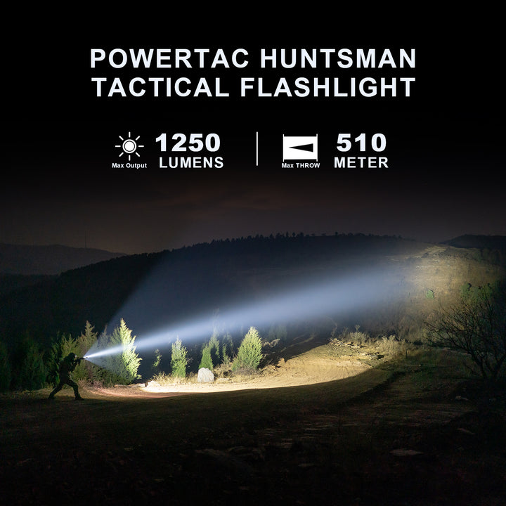 Huntsman 1250LM WML | 510M Beam | 'Picatinny' & 'M-Lok' Dual Mount
