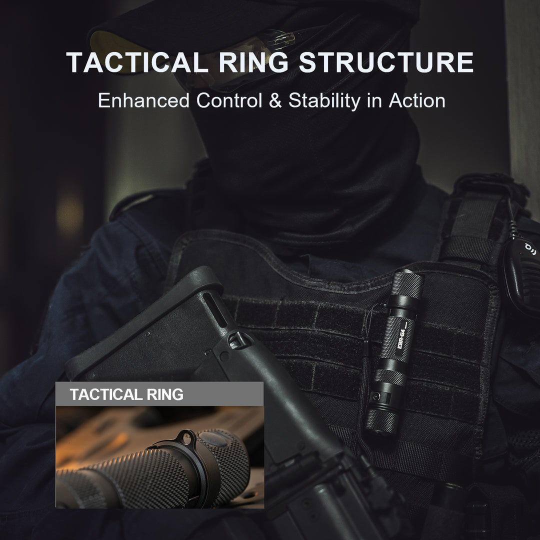 E9R GEN4 - 2,550 Lumen Tactical EDC Flashlight