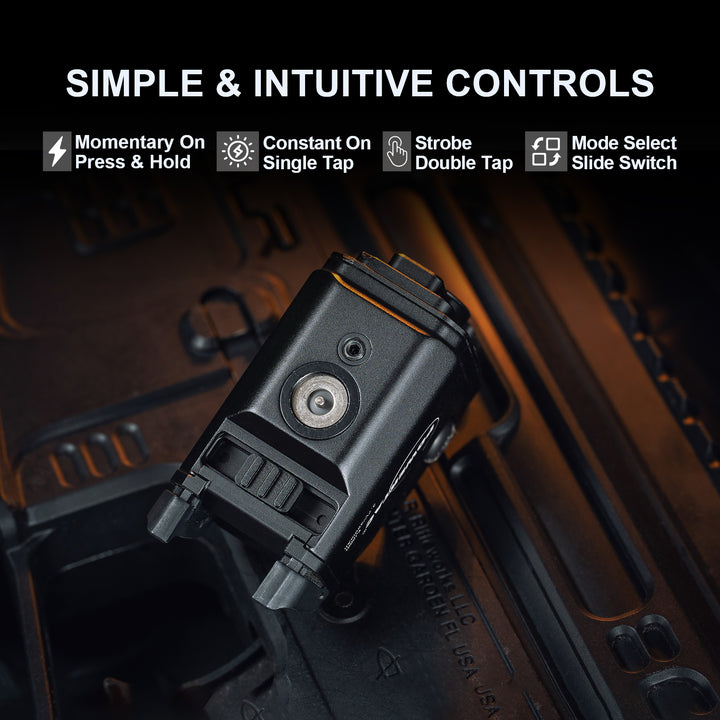 Marksman Gen 3 600 Lumen Tactical PL Light with Green Laser-In Stock Now!! New!