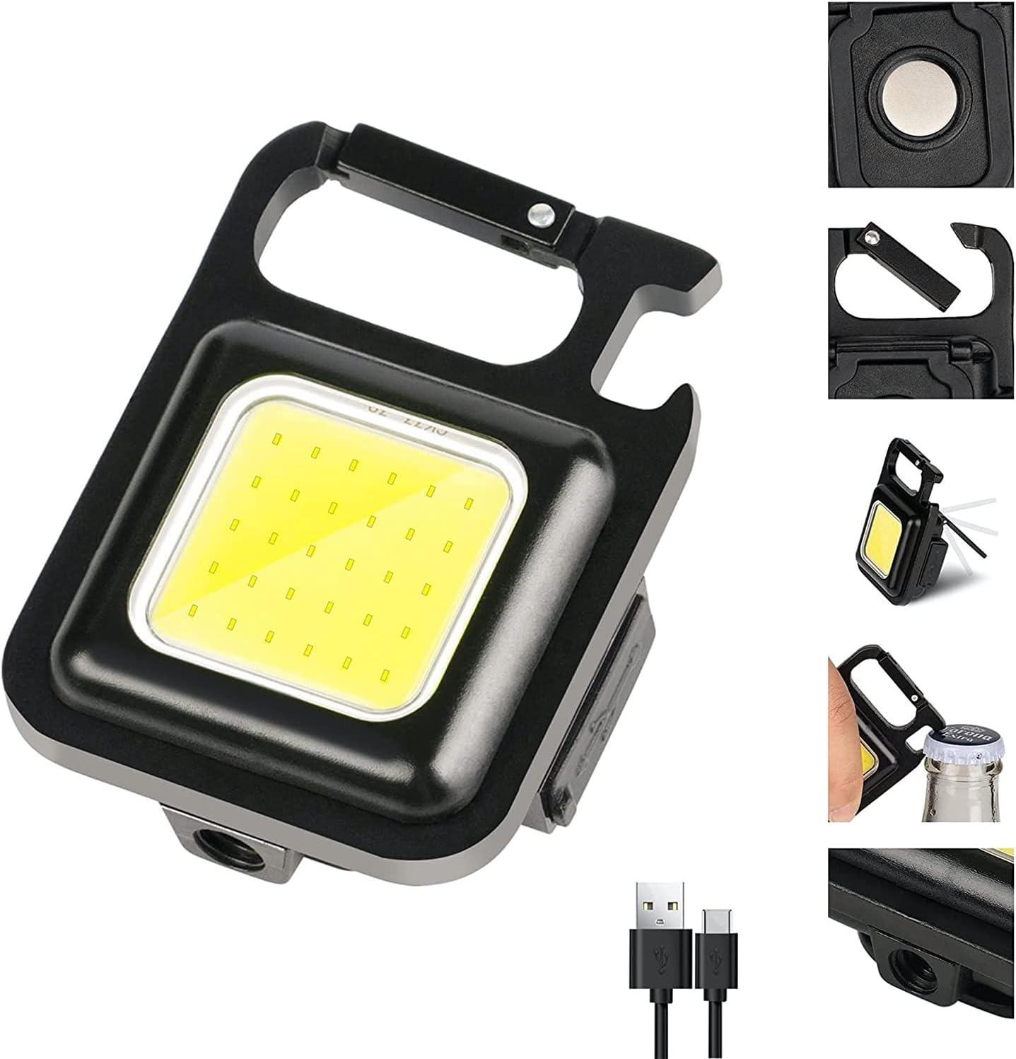 SOL- LED Rechargeable Keychain Light – Powertac