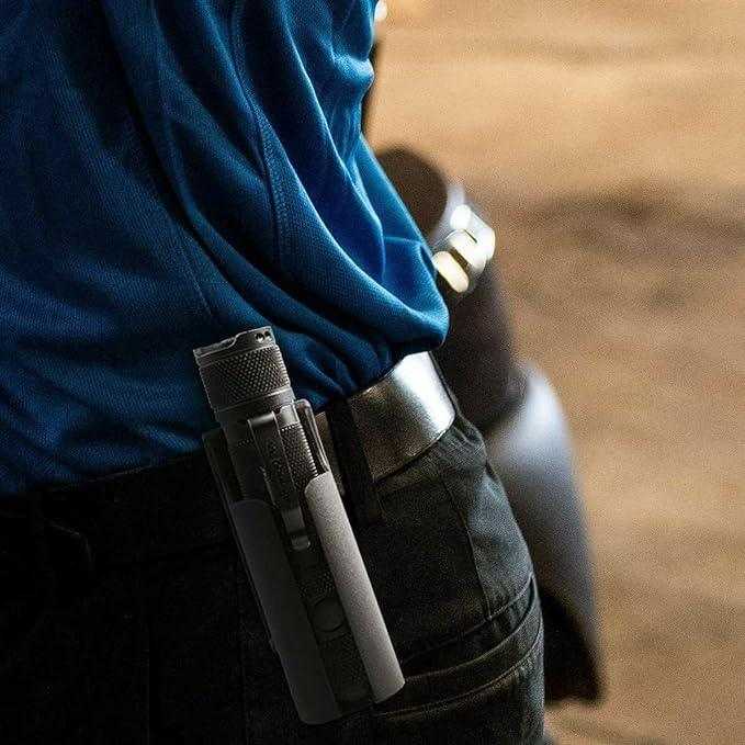 Engineered Plastic Clip-on Holster for E9RG4, M5Gen3 and other Brands with same Diameter - Powertac