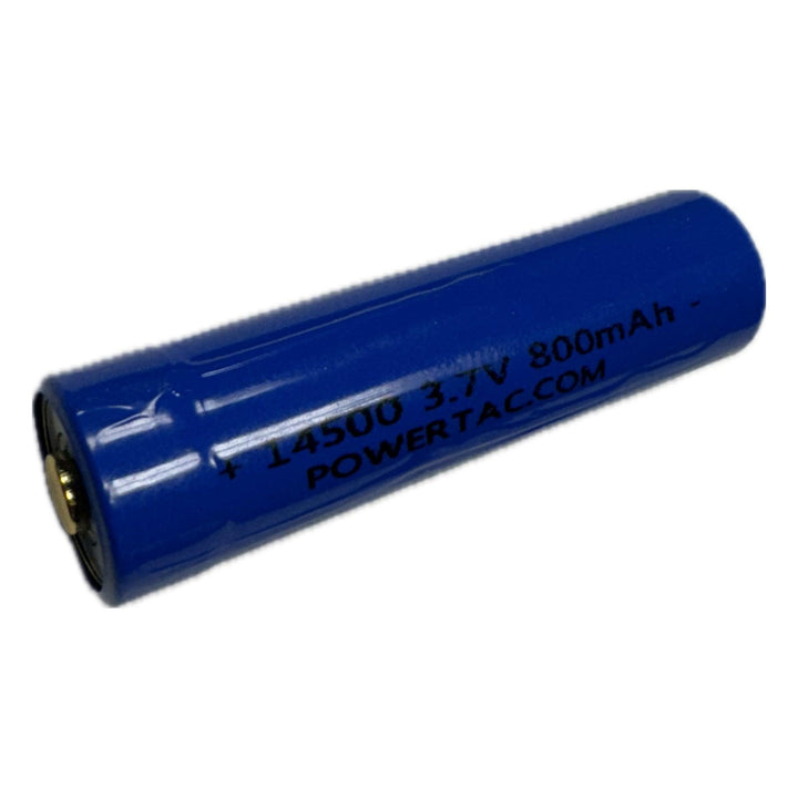 800 mAh Lithium-ion 14500 Rechargeable Battery - Powertac