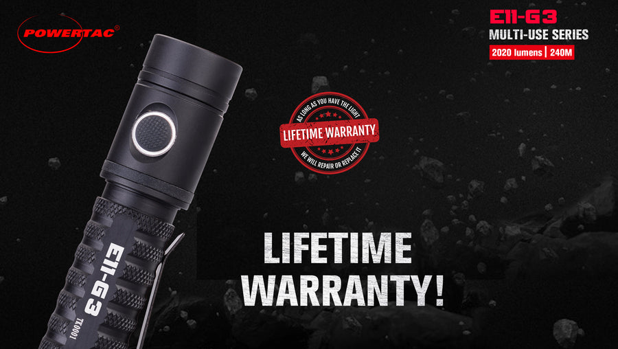 E11-Gen3 2020 Lumen Rechargeable EDC Flashlight-Best Selling EDC – Powertac