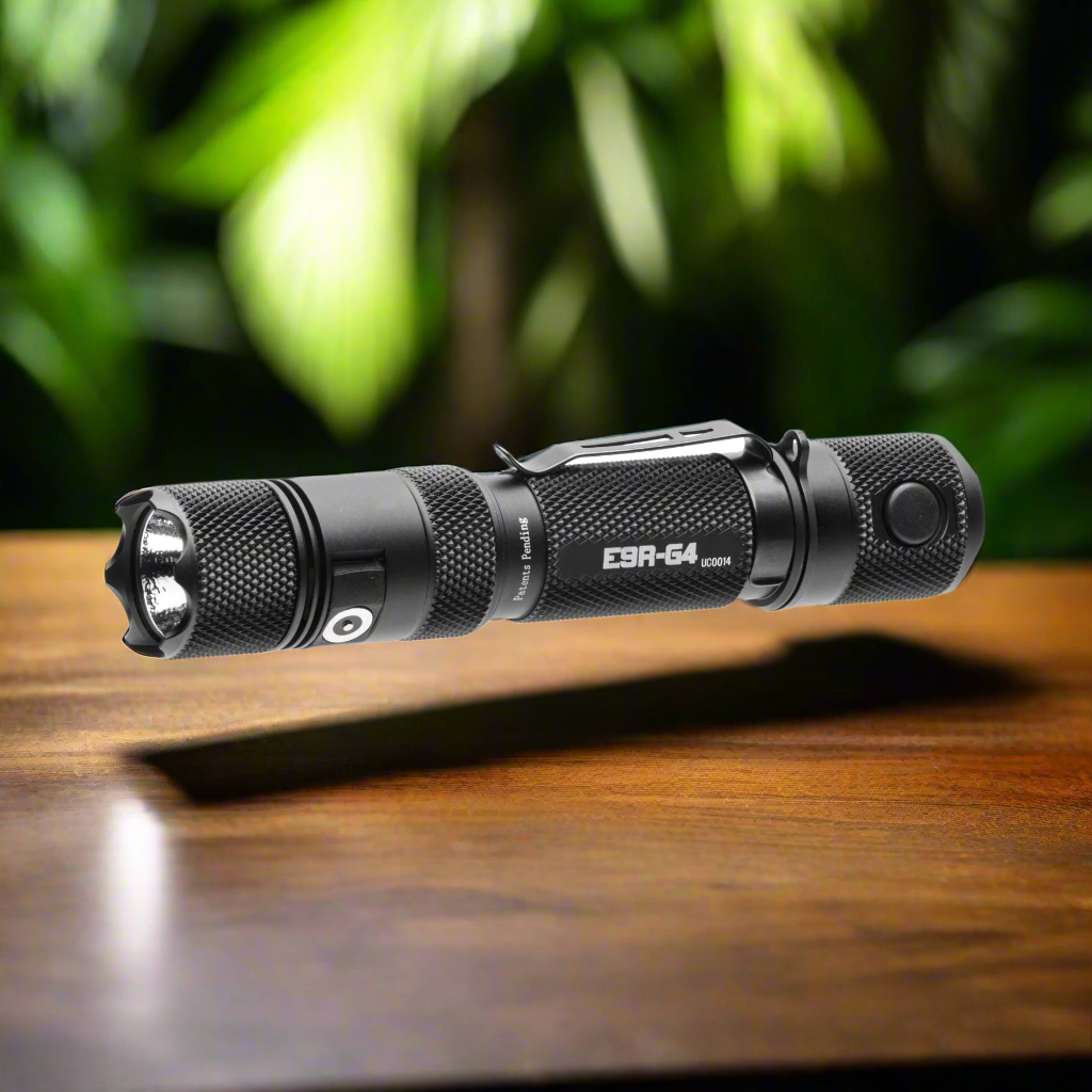 brightest flashlight rechargeable E9R-G4