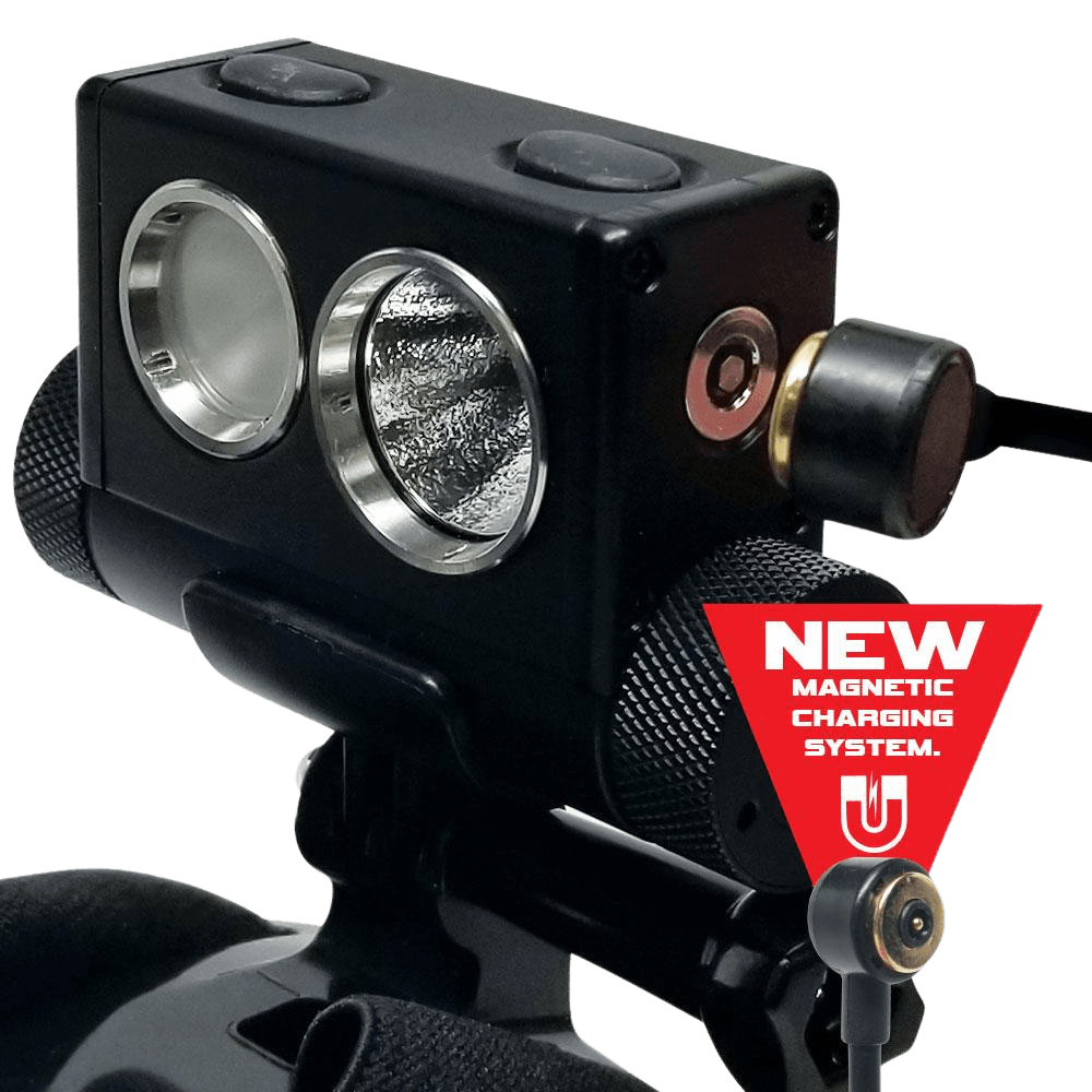 Explorer HL-10 - 2,500 Lumen White/Red/IR Headlamp - Powertac