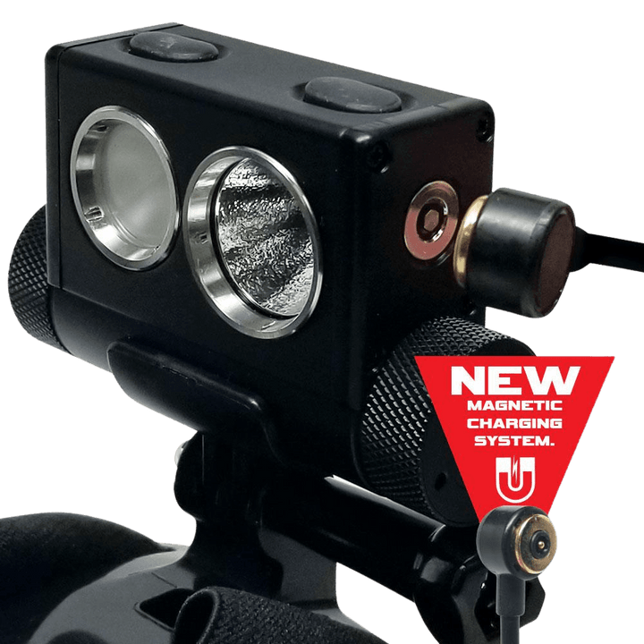 Explorer HL-10 - 2,500 Lumen White/Red/IR Headlamp - Powertac