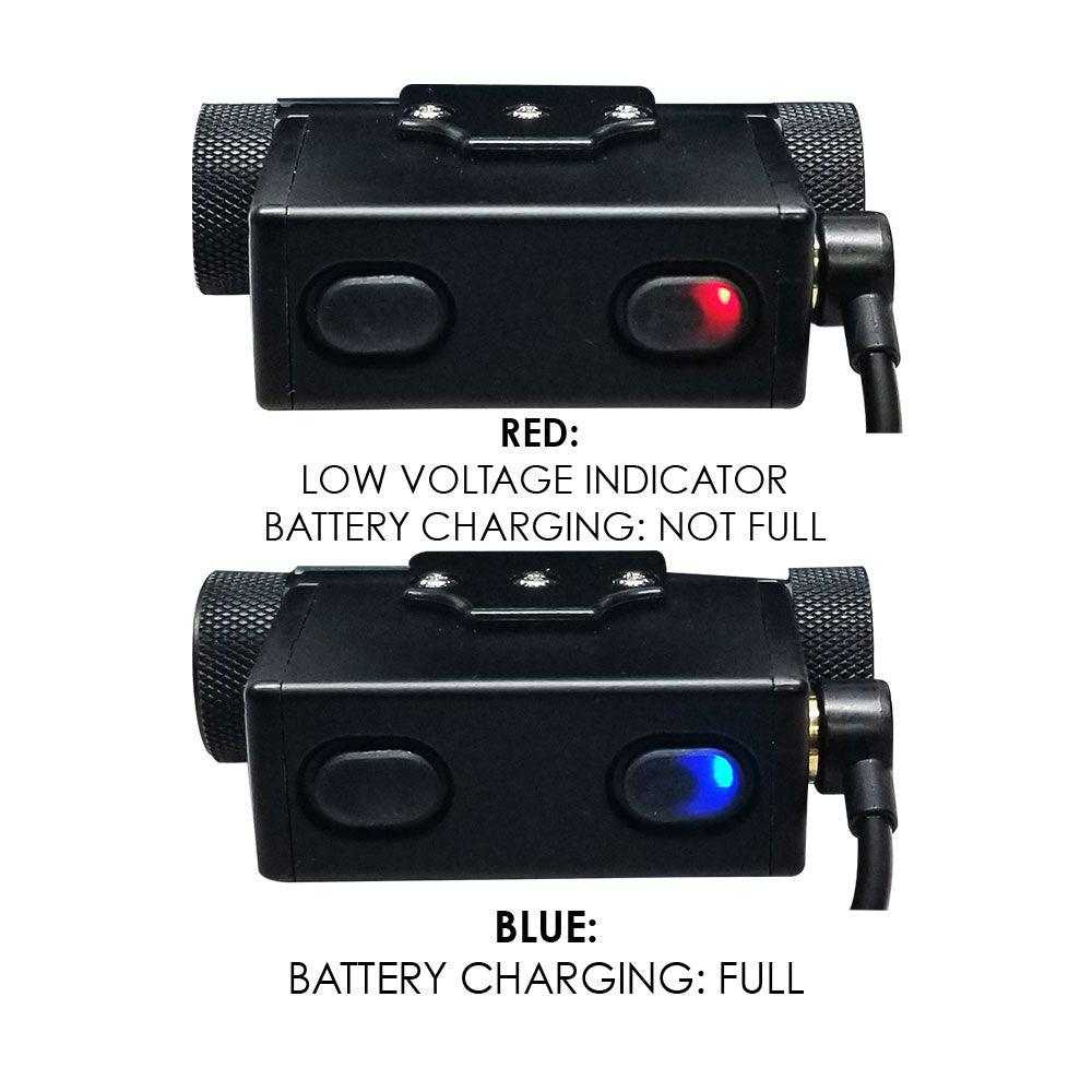 Explorer HL-10 - 2,500 Lumen White/Red/IR Headlamp - Powertac