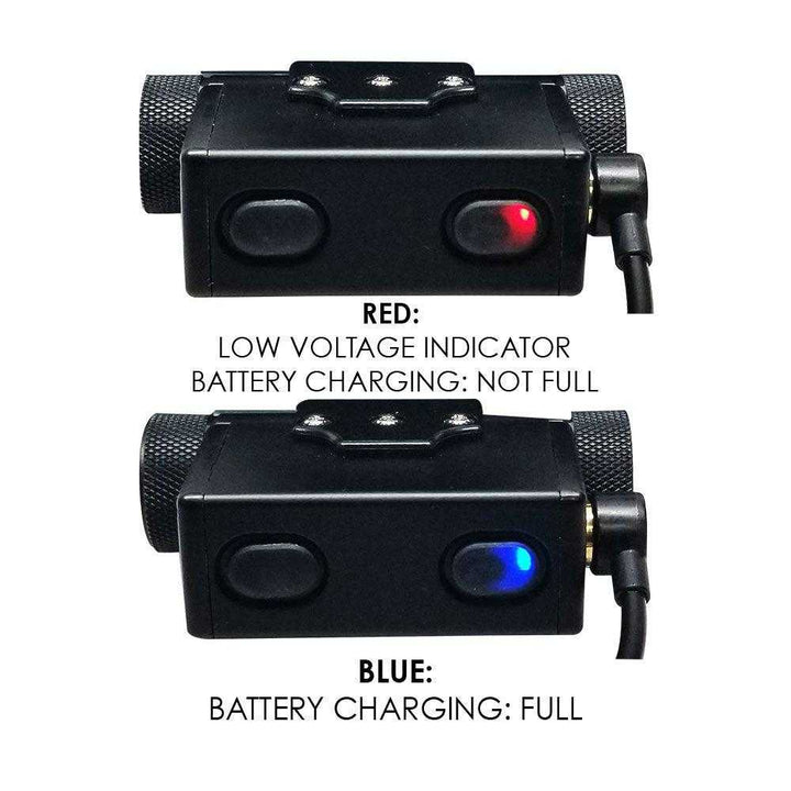 Explorer HL-10 - 2,500 Lumen White/Red/IR Headlamp - Powertac