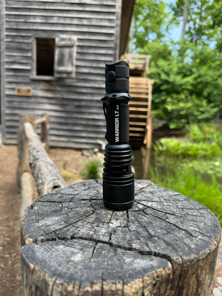 Warrior LT (Long Throw) Gen 5 - 3050 Lumen Tactical Flashlight - Powertac