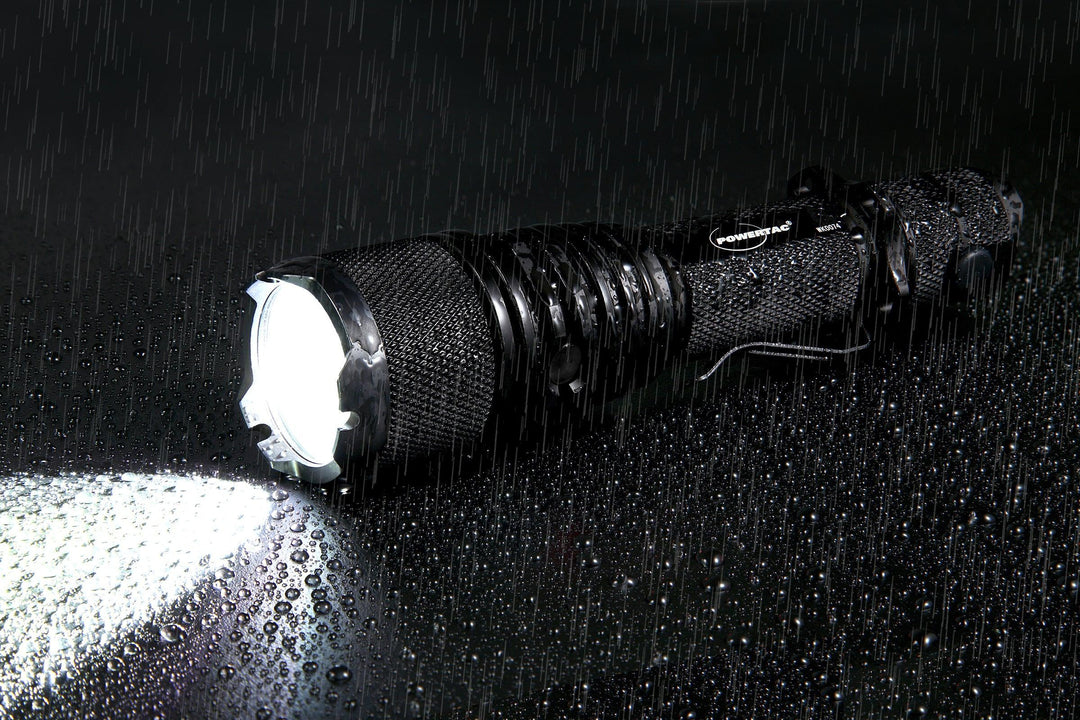 Warrior LT (Long Throw) Gen 5 - 3050 Lumen Tactical Flashlight - Powertac