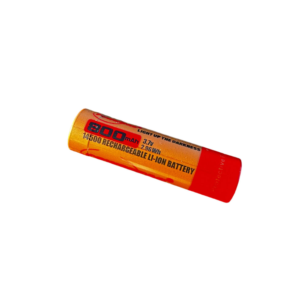 800 mAh Lithium-ion 14500 Rechargeable Battery – Powertac 800 mAh Lithium-ion 14500 Rechargeable Battery – Powertac