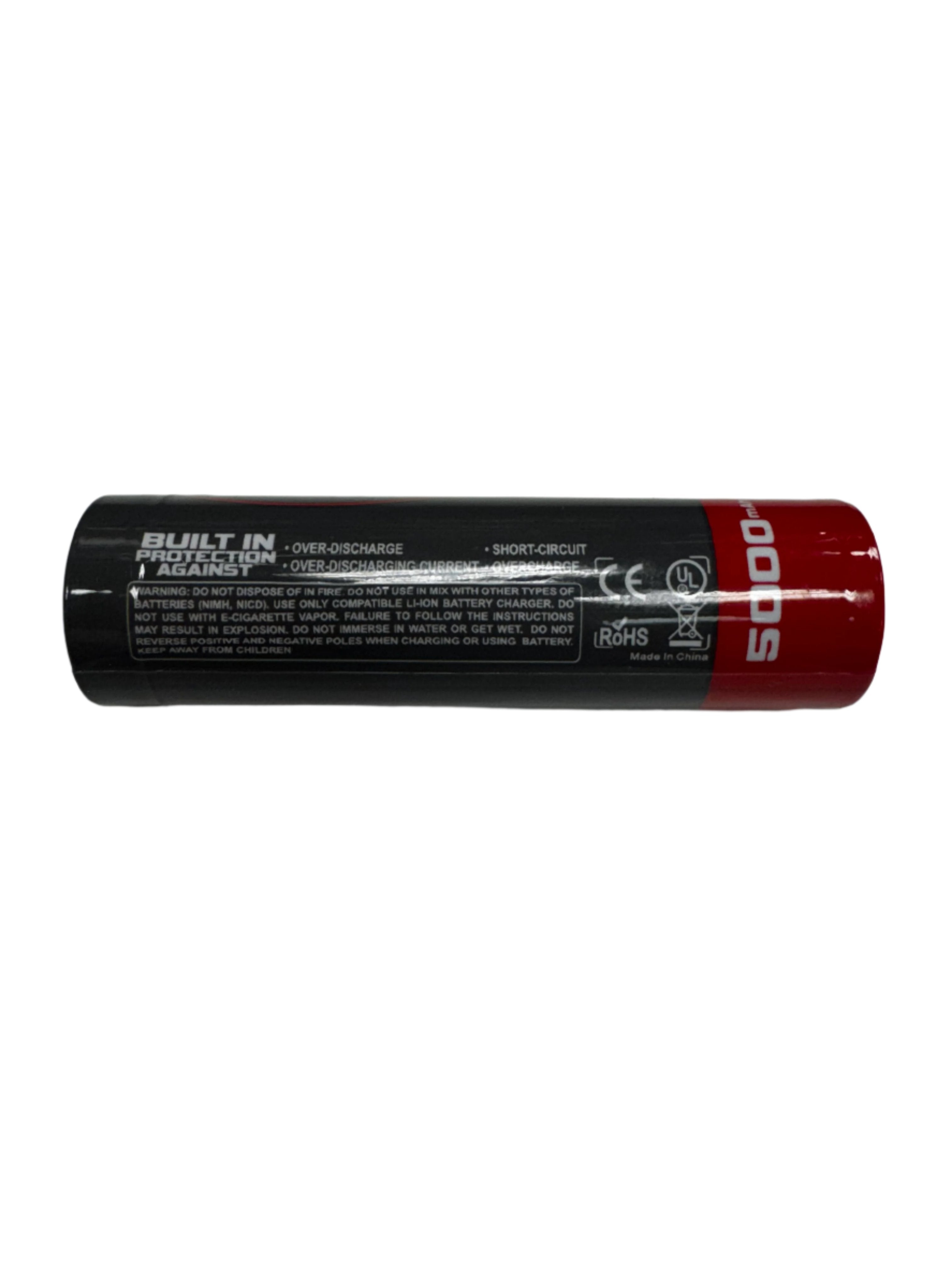 5000 mAh Lithium-ion 21700 Rechargeable Battery – Powertac
