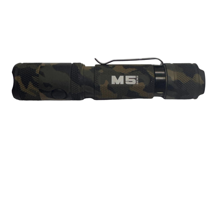 Powertac M5 Gen3 Tactical EDC Flashlight | 2030LM Super Bright | Auto-Magnetic Charge | IPX8 Waterproof &amp; 2M Drop Resistant | 1-Inch Picatinny Mount Compatible