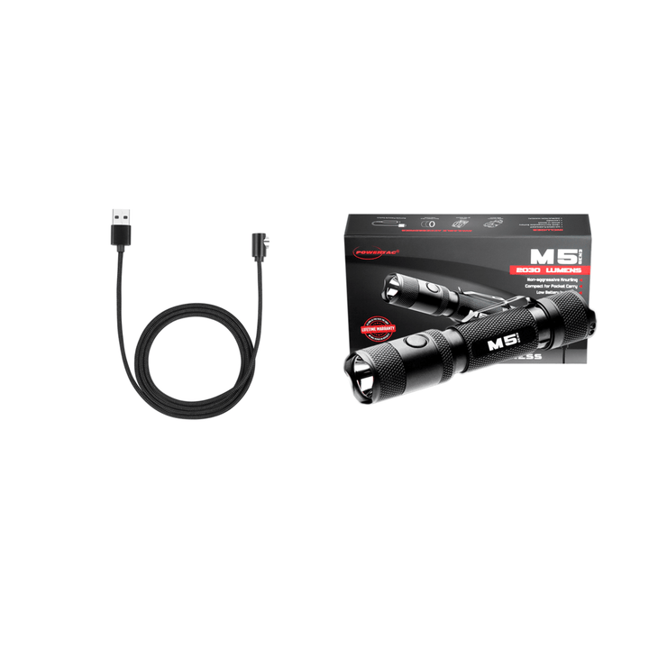 M5Gen3 Bundle with Extra USB Charging cable - Powertac