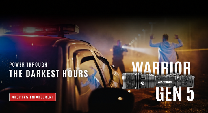 Warrior GEN5 Tactical Flashlight – 3,050 Lumens
