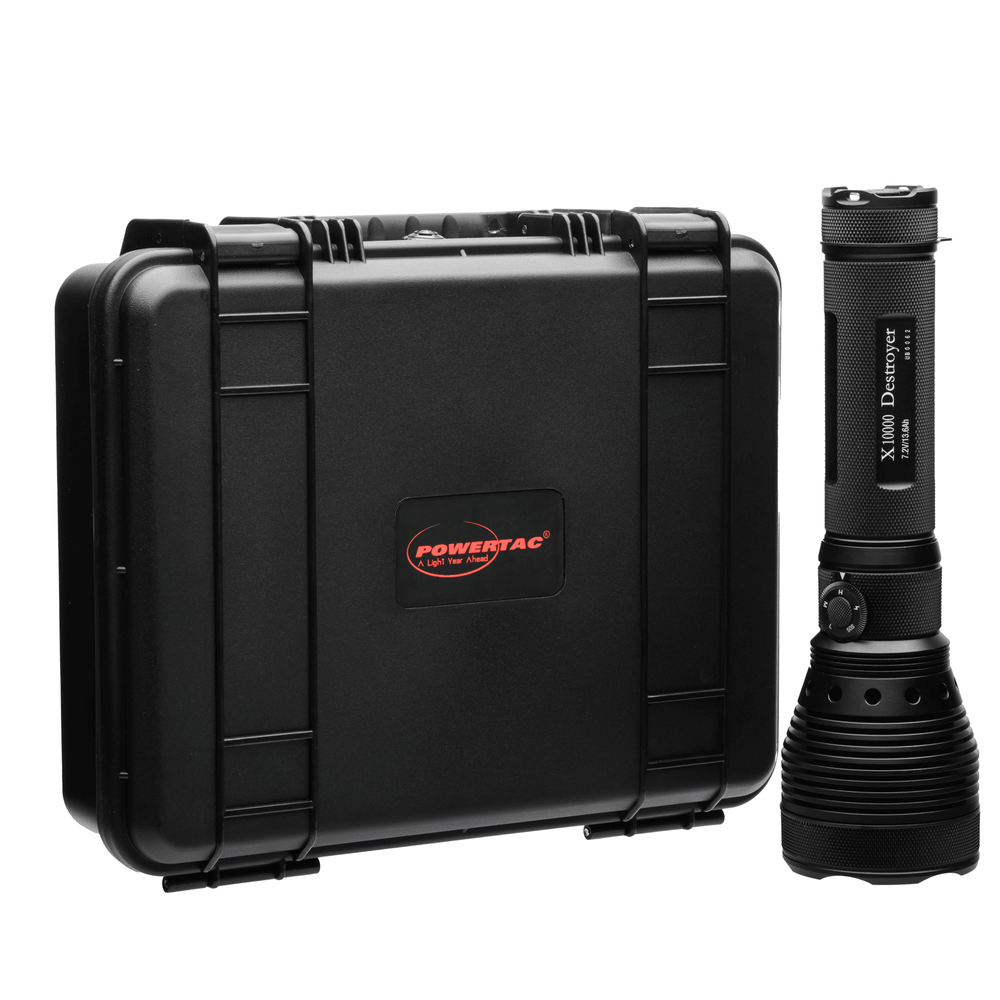 Destroyer-X10K-G2- 9,500 Lumen Search & Rescue Light - Powertac