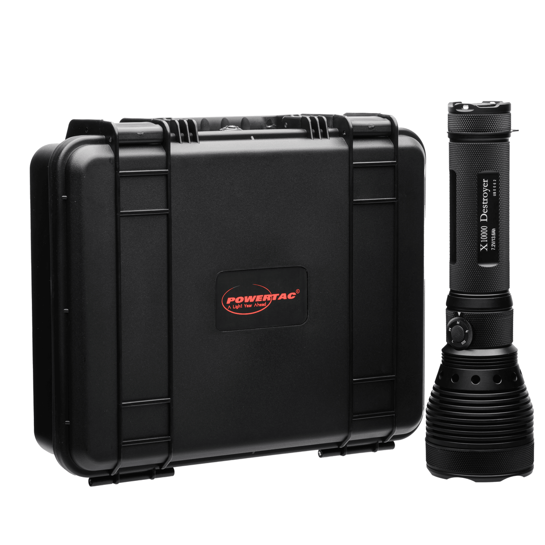 Destroyer-X10K-G2- 9,500 Lumen Search & Rescue Light - Powertac