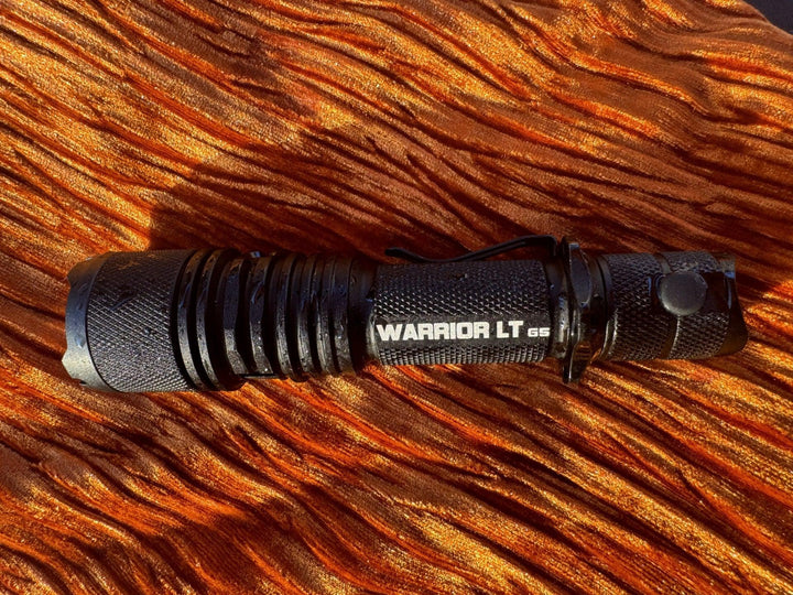 Warrior LT (Long Throw) Gen 5 - 3050 Lumen Tactical Flashlight - Powertac