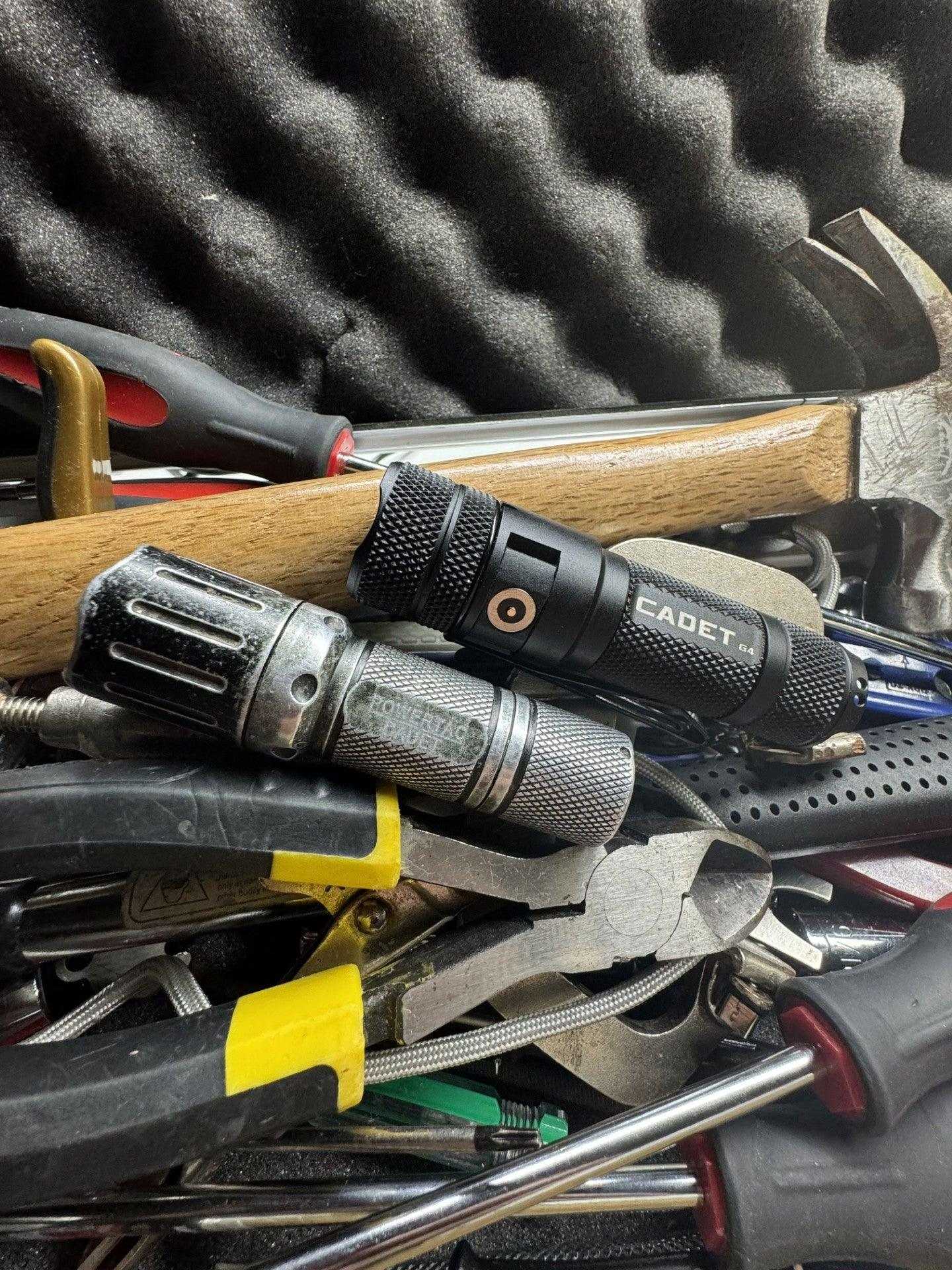 Cadet Gen4 Tactical EDC - 1200 Lumens Compact Flashlight | Powertac