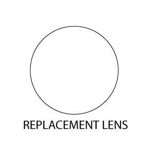Replacement Lens for Gen4 Series. Fits E5G4, E9G4, M5, M6, Cadet and WOFT Models - Powertac