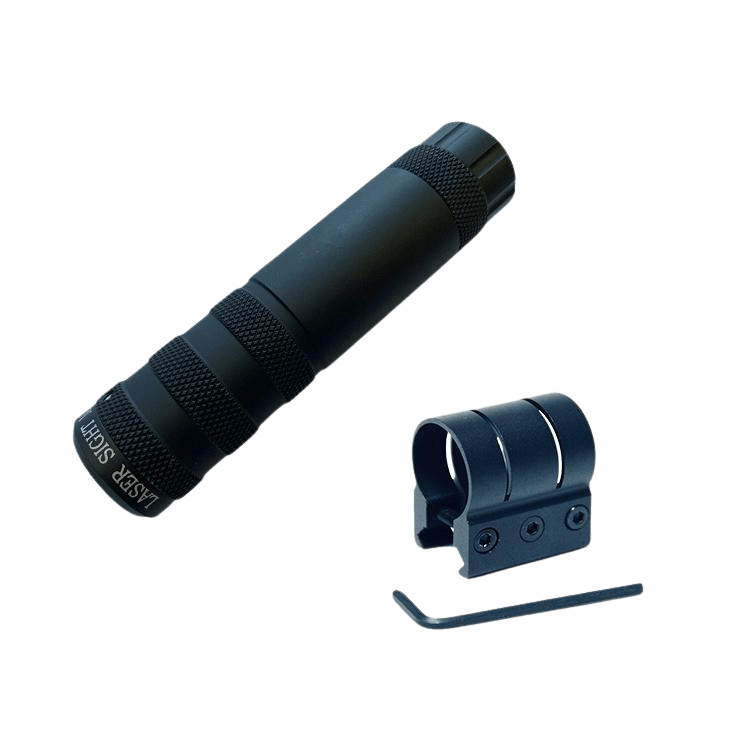 Low Profile Super Bright 5mW Green Laser for Long G (Mount and Laser Included) - Powertac