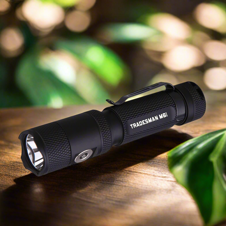 Tradesman M6-GEN3 - 2,030 Lumen Magnetic Tail Cap EDC Light - Powertac