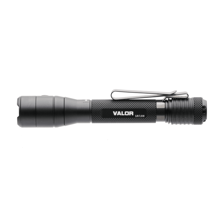 Valor - 800 Lumen AA Battery EDC Flashlight - Powertac