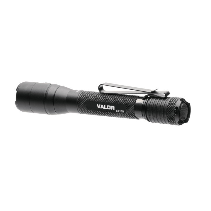 Valor - 800 Lumen AA Battery EDC Flashlight - Powertac
