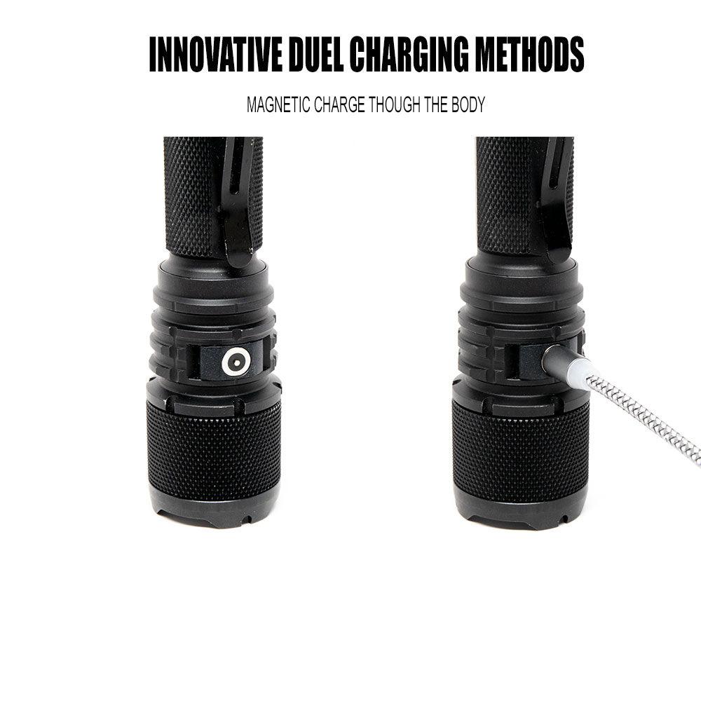 Warrior G4-FL - 4200 Lumen Flashlight (Wide beam) - Powertac