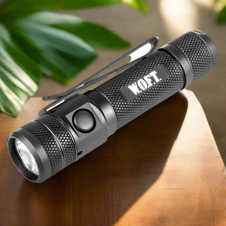 WOFT 1,200 Lumen Tactical EDC Flashlight - Powertac