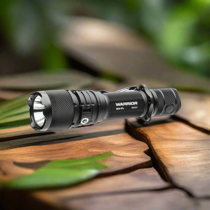 Warrior G4-FL - 4200 Lumen Flashlight (Wide beam) - Powertac