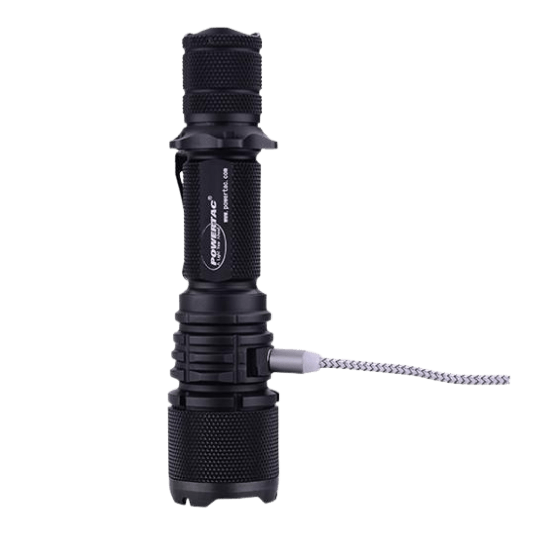 POWERTAC Lampe torche tactique Warrior G4-FL 4200 lumens (faisceau